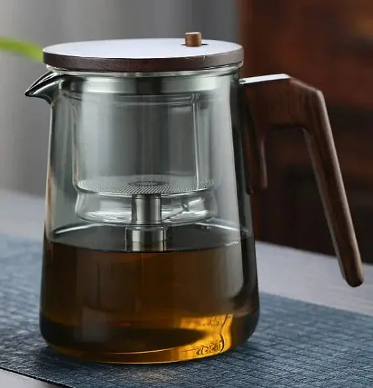 Tea Water Separation Teapot Heat-resistant Glass - Vivareflex Online