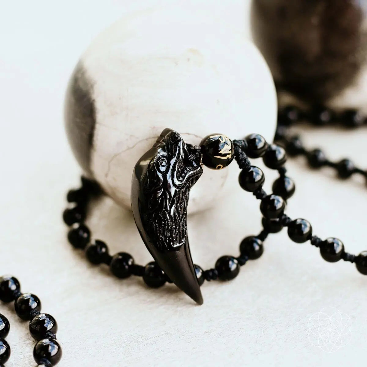 The Obsidian Wolf Pendant Conscious Items