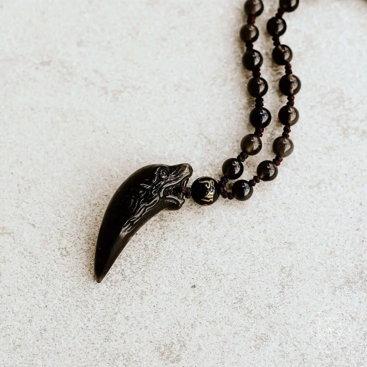 The Obsidian Wolf Pendant Conscious Items
