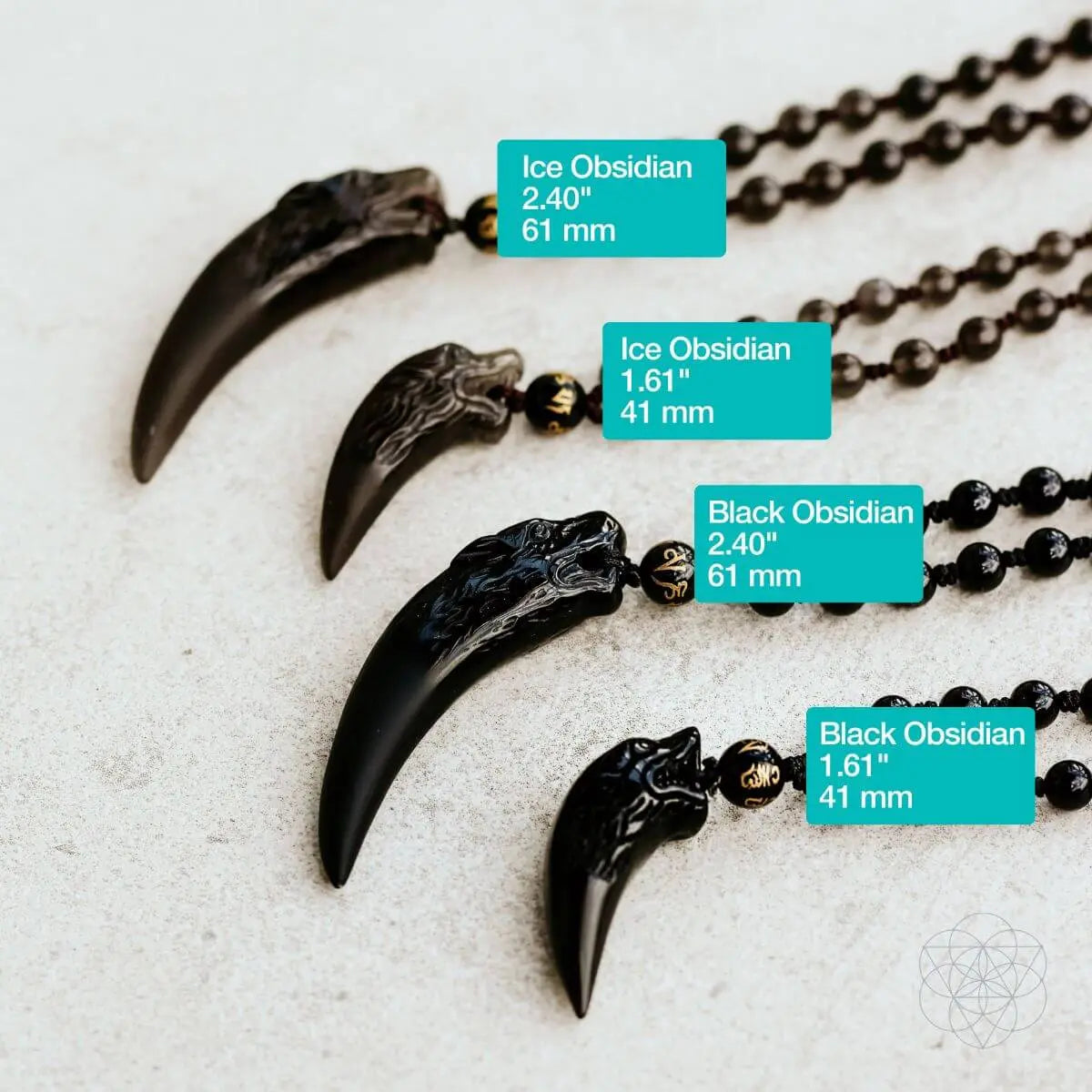 The Obsidian Wolf Pendant Conscious Items