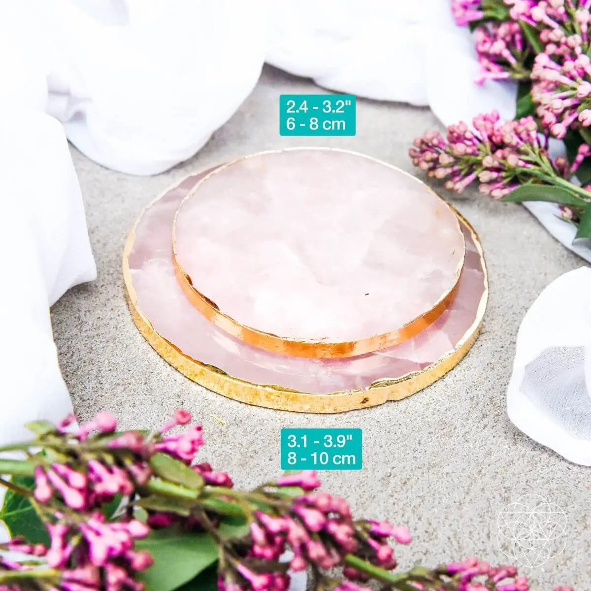 The Positive Energy Coasters (2 pcs) Conscious Items