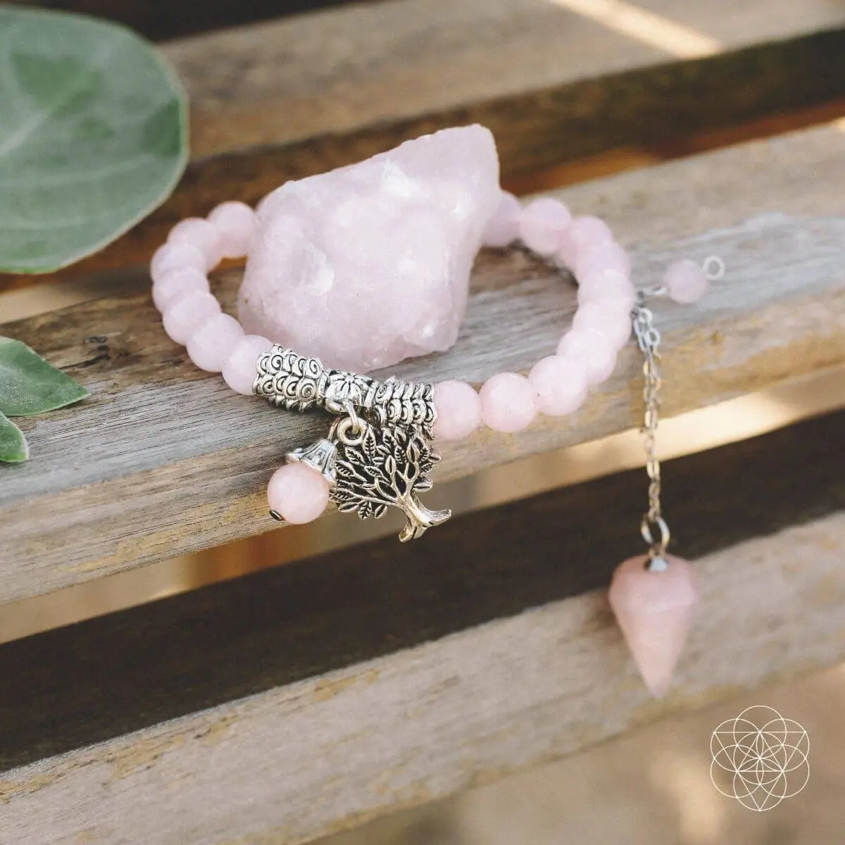 The Rose Quartz Healing Crystal Set Conscious Items