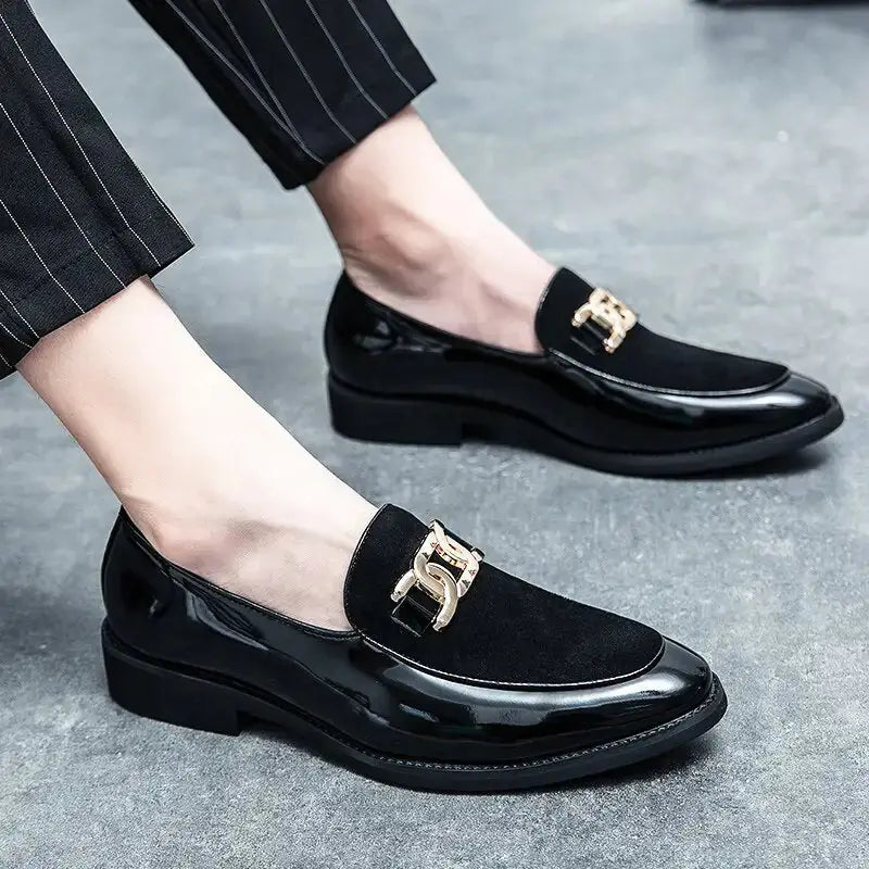 The Roveleto - Italian Fashion style Leather Loafers For Men Vivareflex Online