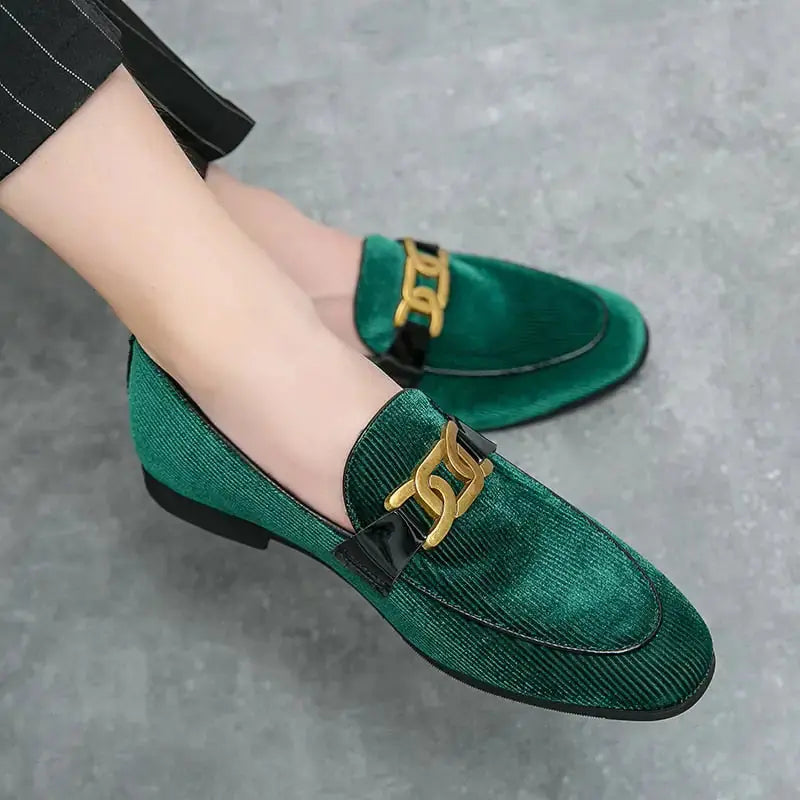 The Roveleto - Italian Fashion style Leather Loafers For Men Vivareflex Online