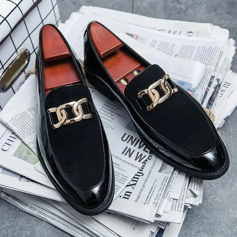 The Roveleto - Italian Fashion style Leather Loafers For Men Vivareflex Online