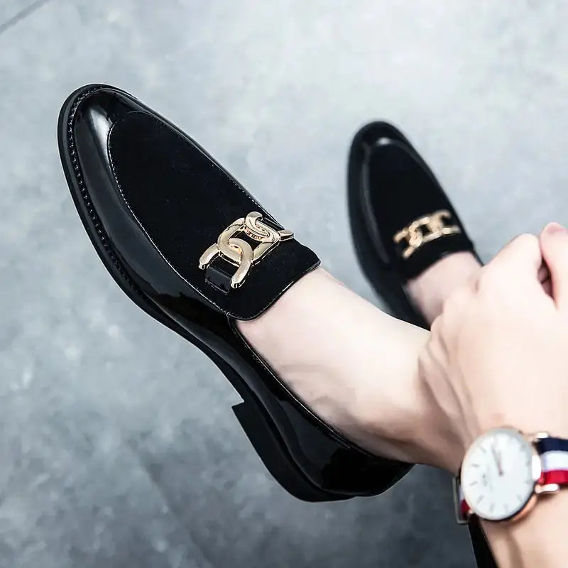 The Roveleto - Italian Fashion style Leather Loafers For Men Vivareflex Online