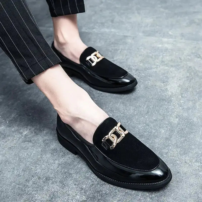 The Roveleto - Italian Fashion style Leather Loafers For Men Vivareflex Online