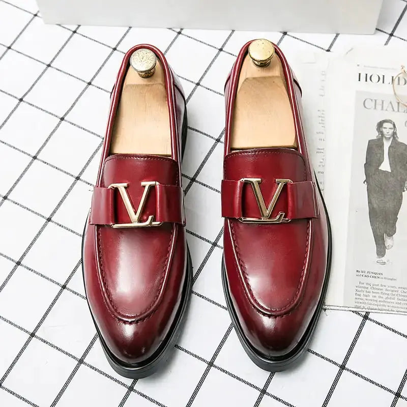The Roveleto - Italian Fashion style Leather Loafers For Men Vivareflex Online