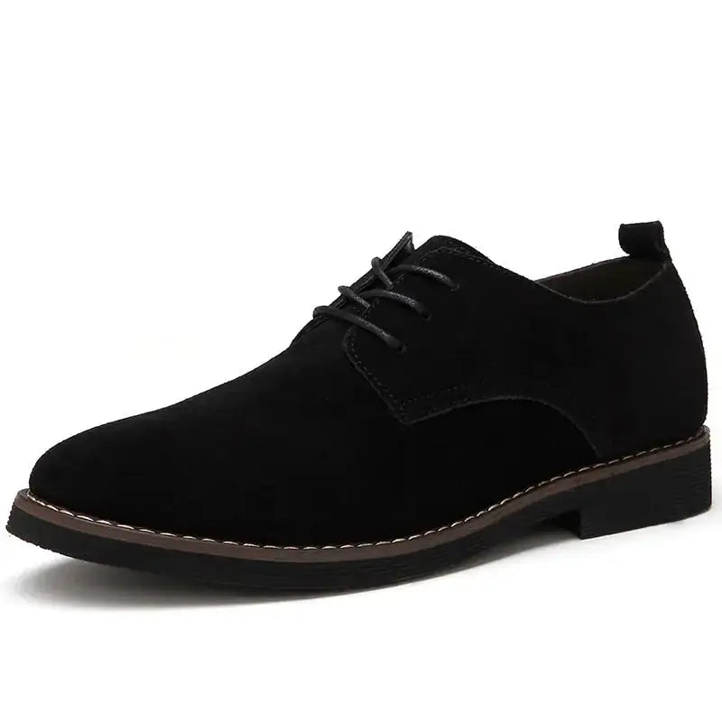 The Roxida - Suede Leather Oxford Shoes For Men Vivareflex Online