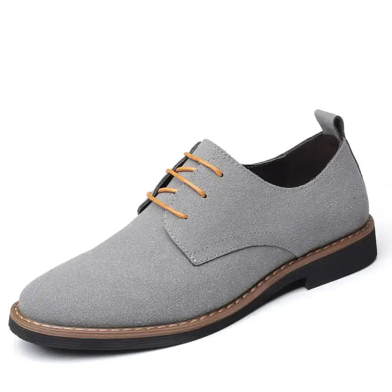 The Roxida - Suede Leather Oxford Shoes For Men Vivareflex Online