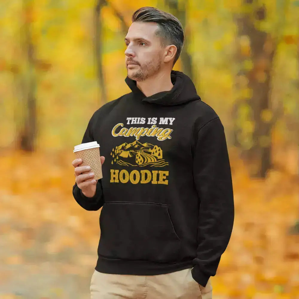 This Is My Camping Men Adult Fleece Hooded Sweatshirt Vivareflex Online