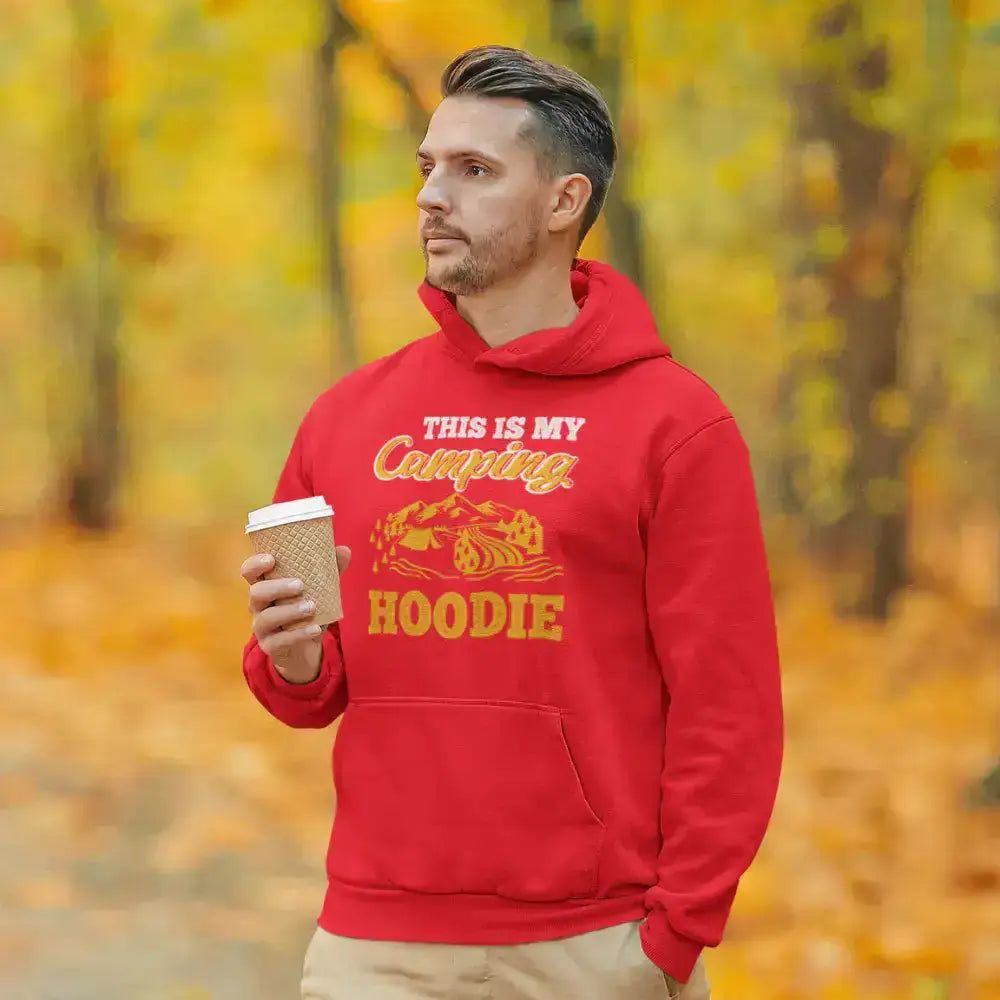 This Is My Camping Men Adult Fleece Hooded Sweatshirt Vivareflex Online