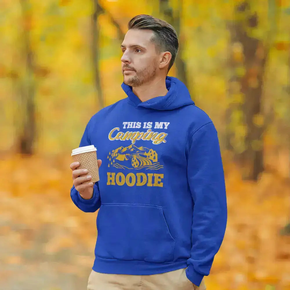 This Is My Camping Men Adult Fleece Hooded Sweatshirt Vivareflex Online