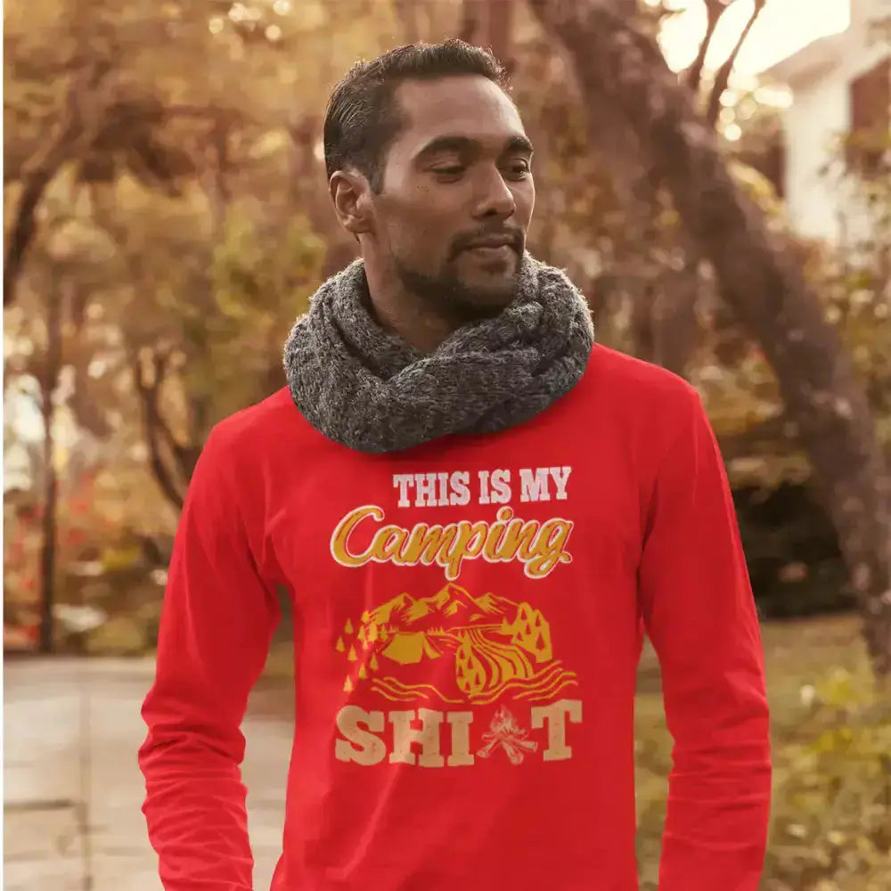 This Is My Camping Men Long Sleeve T-Shirt Vivareflex Online