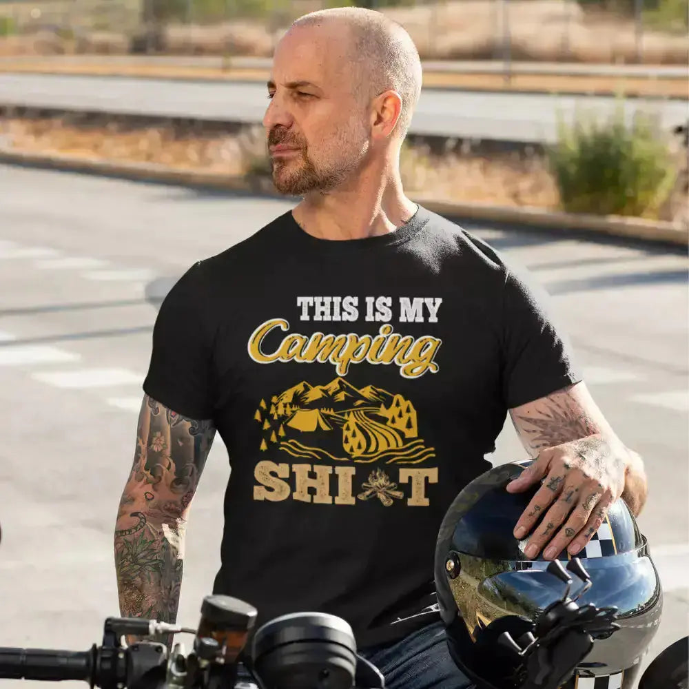 This Is My Camping T-Shirt for Men Vivareflex Online