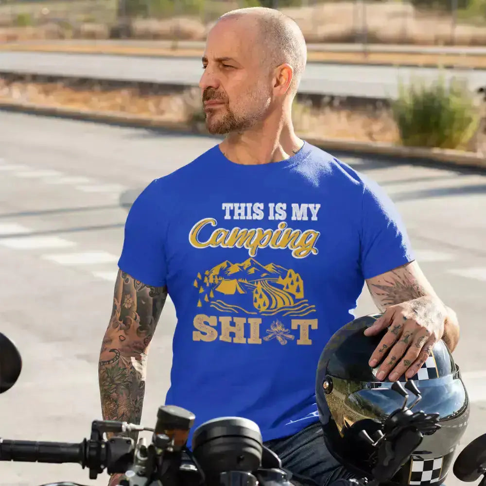 This Is My Camping T-Shirt for Men Vivareflex Online