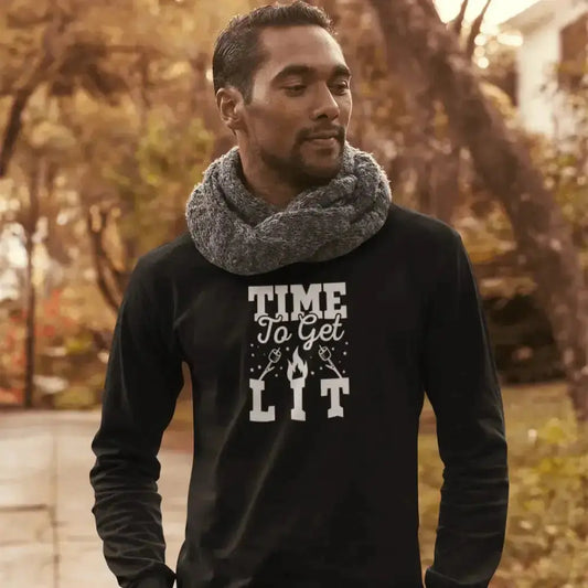 Time to Get Lit Men Long Sleeve Vivareflex Online