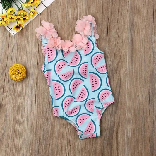 Toddler Baby Girls Watermelon One-Piece Swimsuit Vivareflex Online