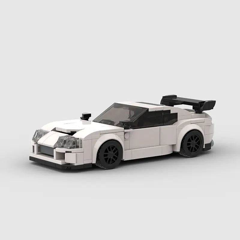 Toyota Supra Sport Car Building Brick_Vivareflex_Online