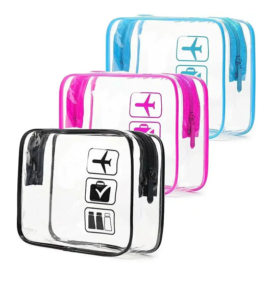 Transparent Zipper Makeup Bag Organizer Box Men Women Travel Clear Cosmetic Bag Waterproof Toiletry Wash Make Up Bags Ultimate Bag Store