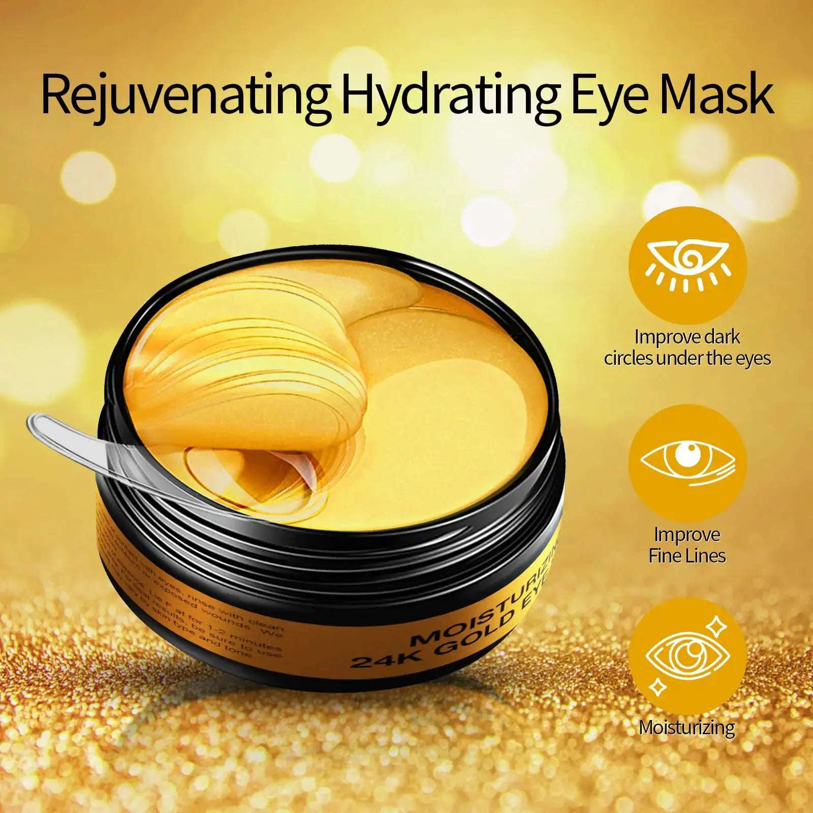 Tunbot 24k Gold Eye Mask - Vivareflex Online