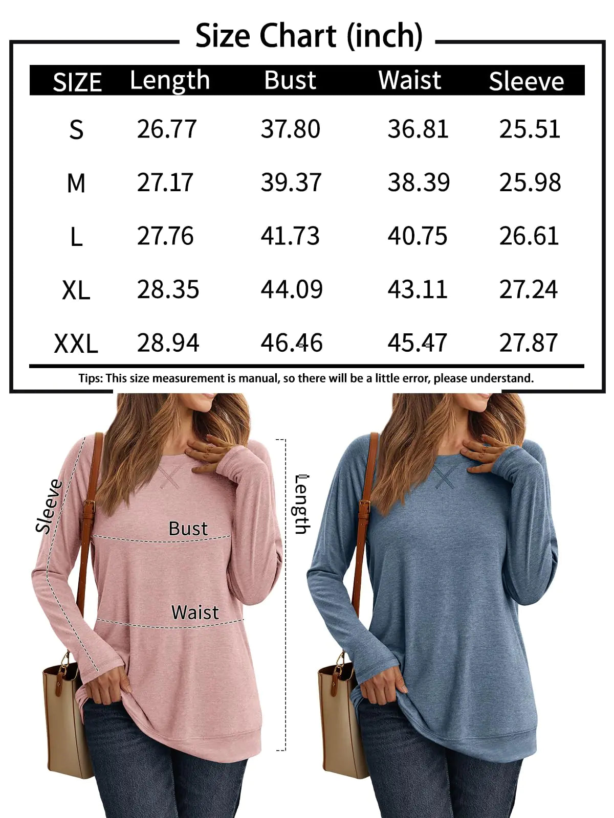 AUTOMET Womens Long Sleeve Shirts Casual Loose Fit Tops Fall Fashion Dressy Basic Trendy Outfits Clothes 2024 Wine Red Large