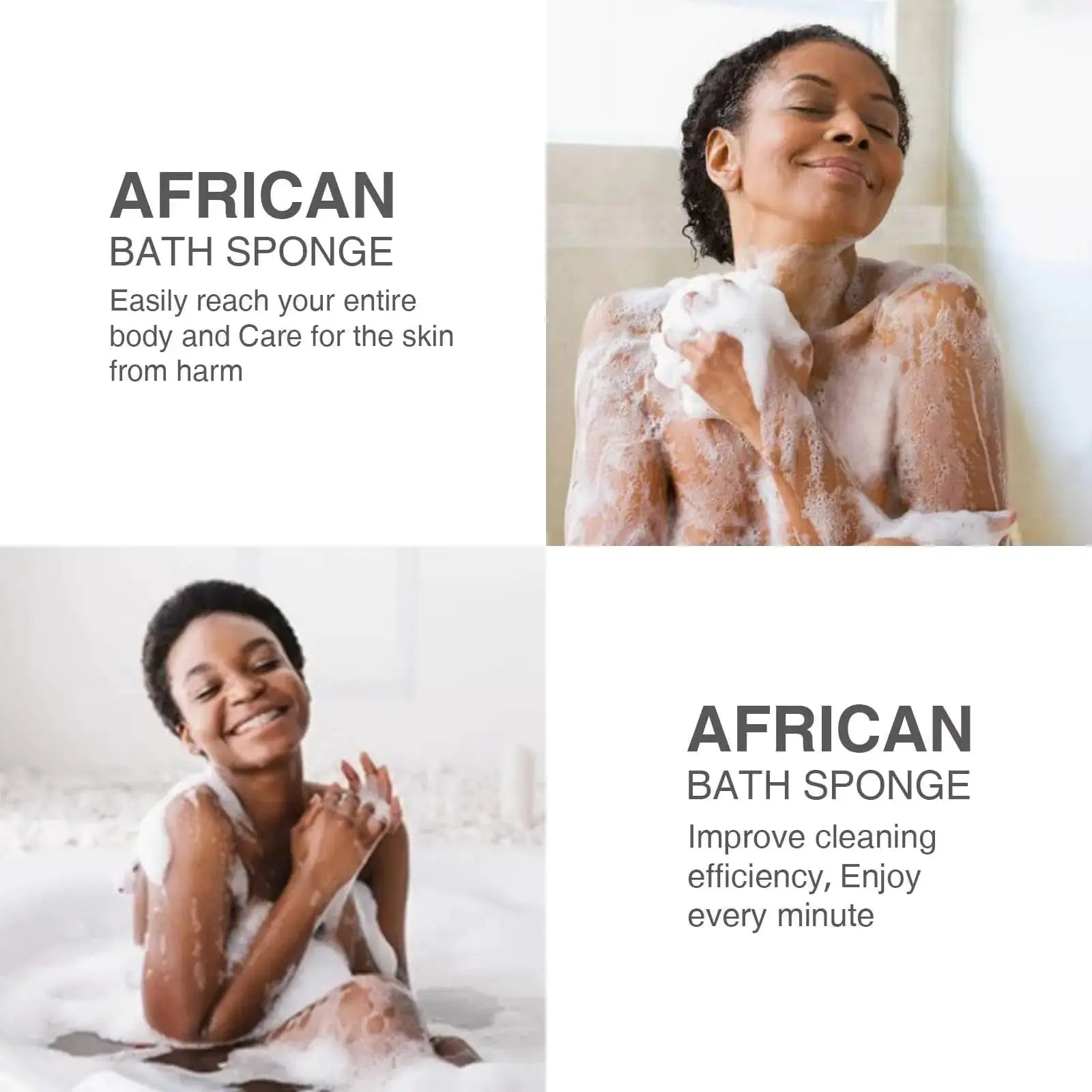 Bright Style African Exfoliating Net Shower Set - Ideal for Daily Use_Vivareflex_Online