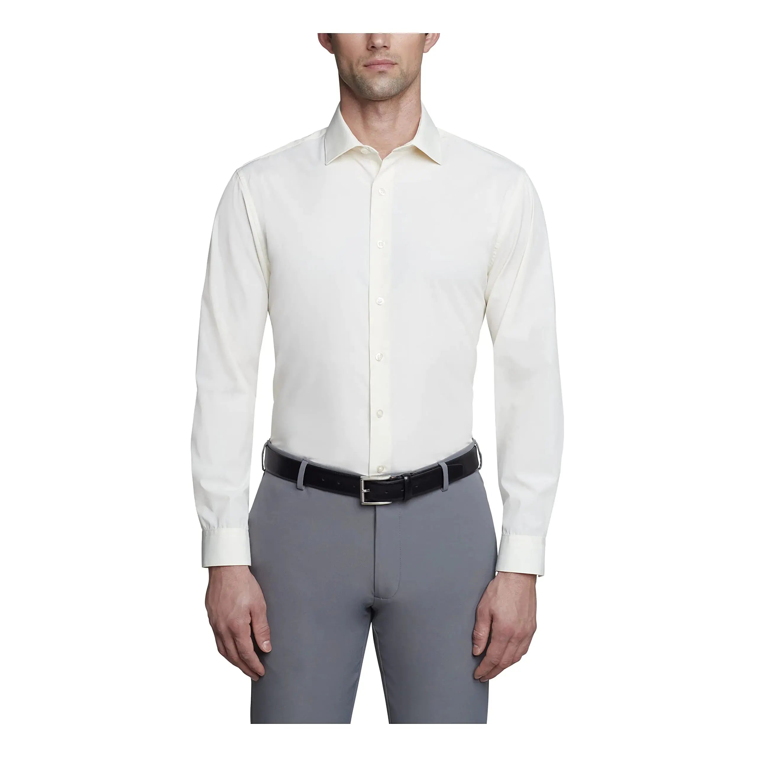 UNLISTED Men's Dress Shirt Slim Fit Solid 18