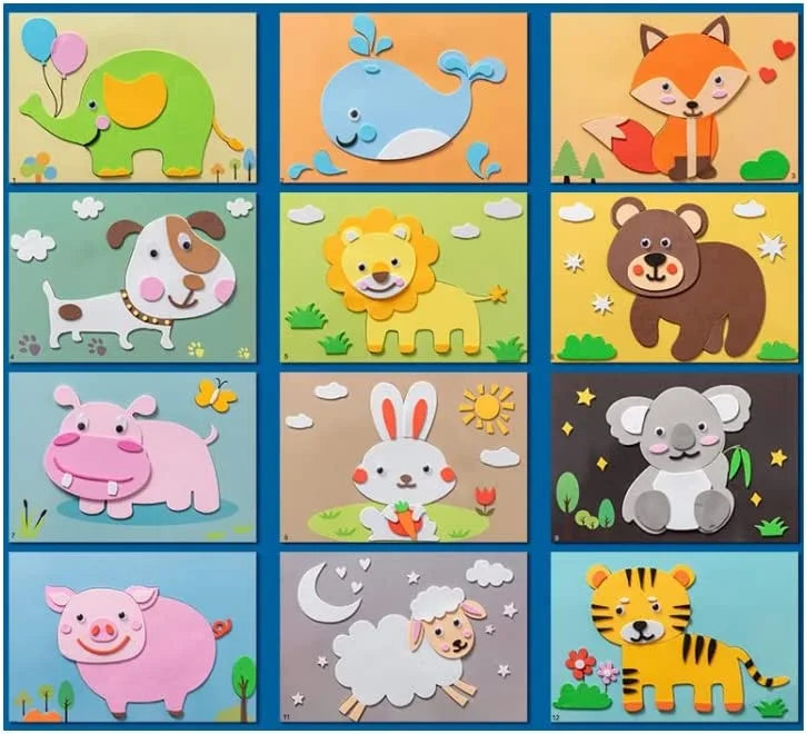 3D Sticker Puzzles (12 Sheets) - Vivareflex Online