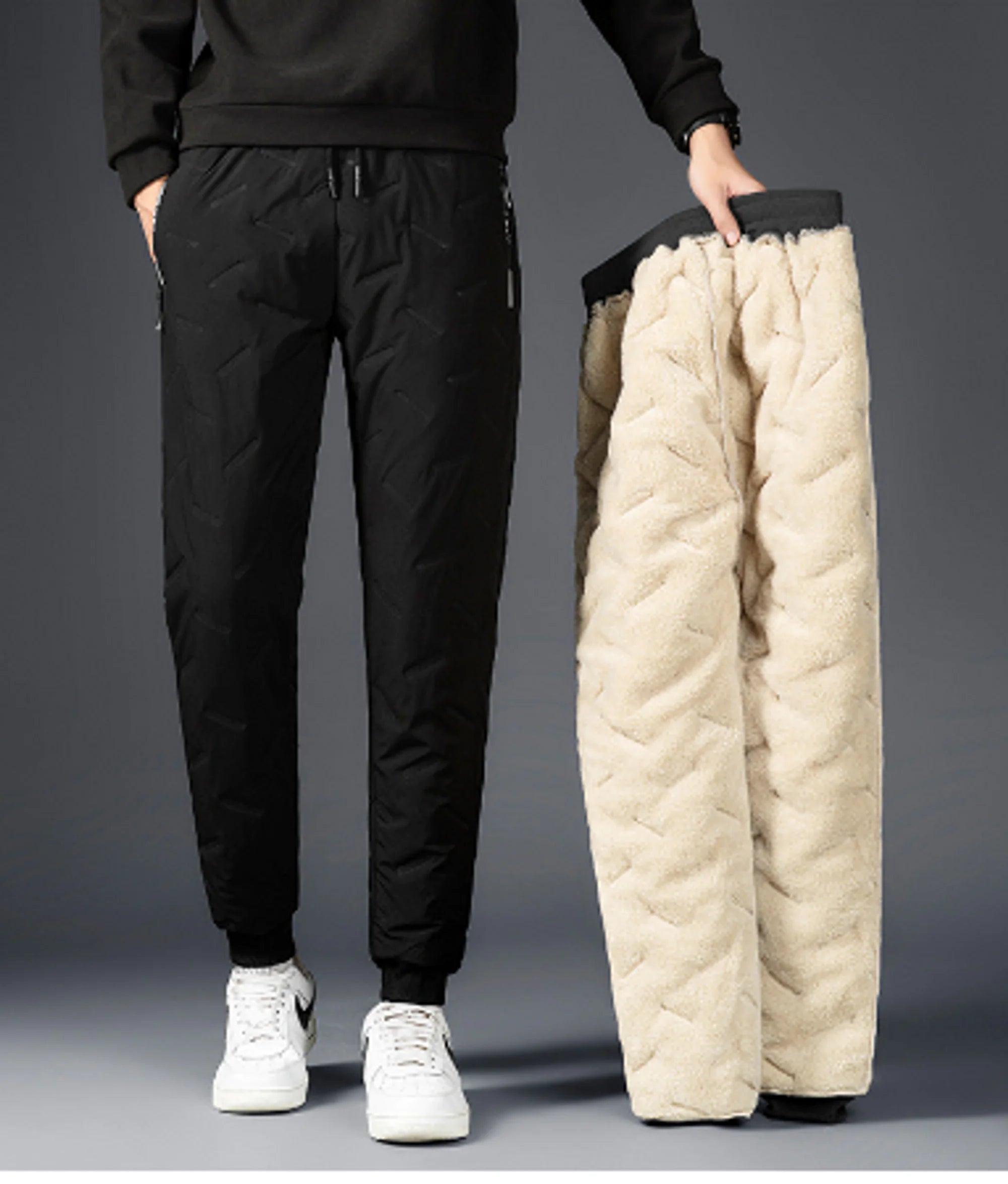 2022 Winter Men Lambswool Sweatpants Vivareflex Online