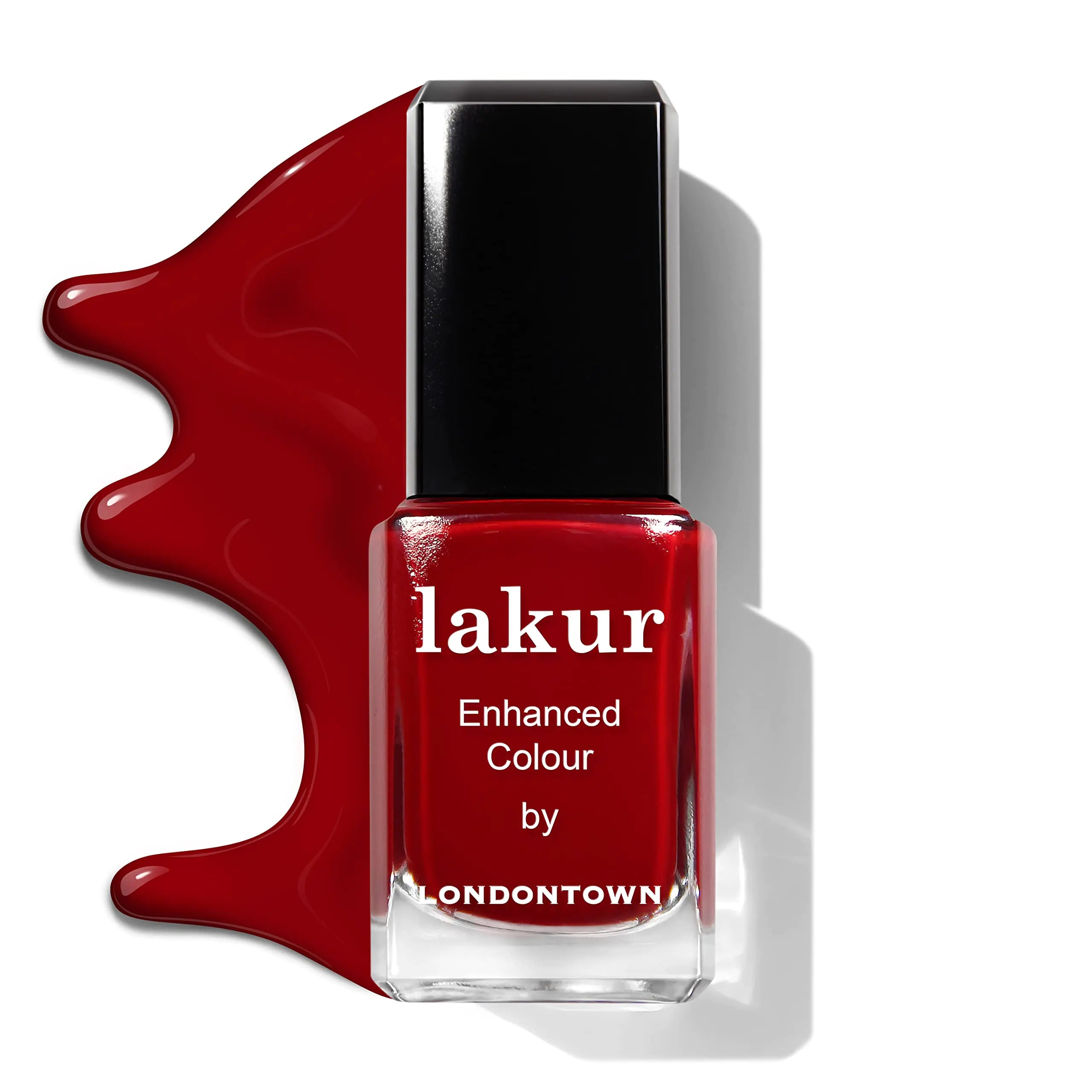 LONDONTOWN Warm Tones Nail Polish, lakur, Vegan Chip-Resistant Long-Lasting Nail Lacquer, 40 fl oz Vendetta