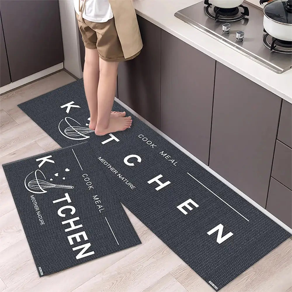 Tapis de cuisine antidérapant moderne