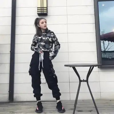 Urban Trek Black Cargo Pants Vivareflex Online