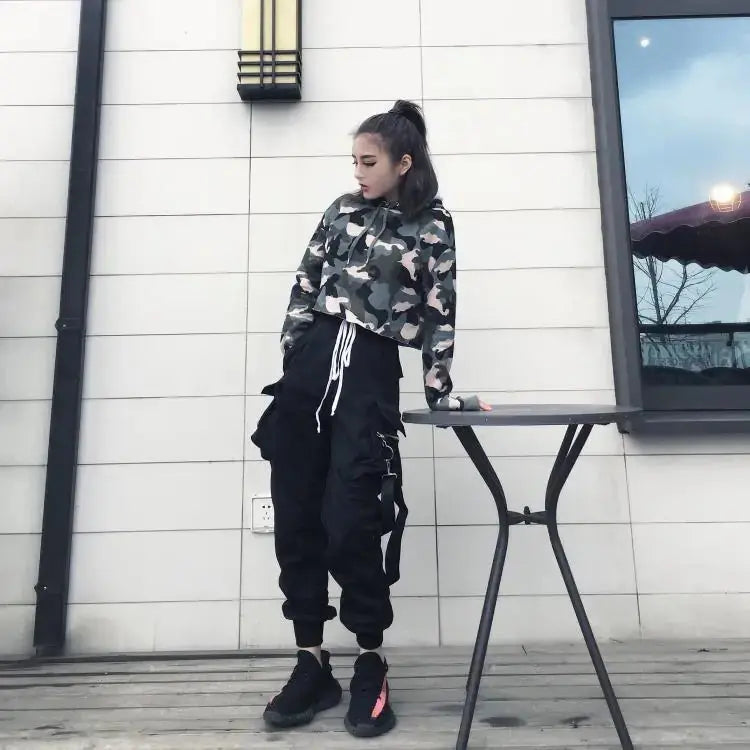 Urban Trek Black Cargo Pants Vivareflex Online