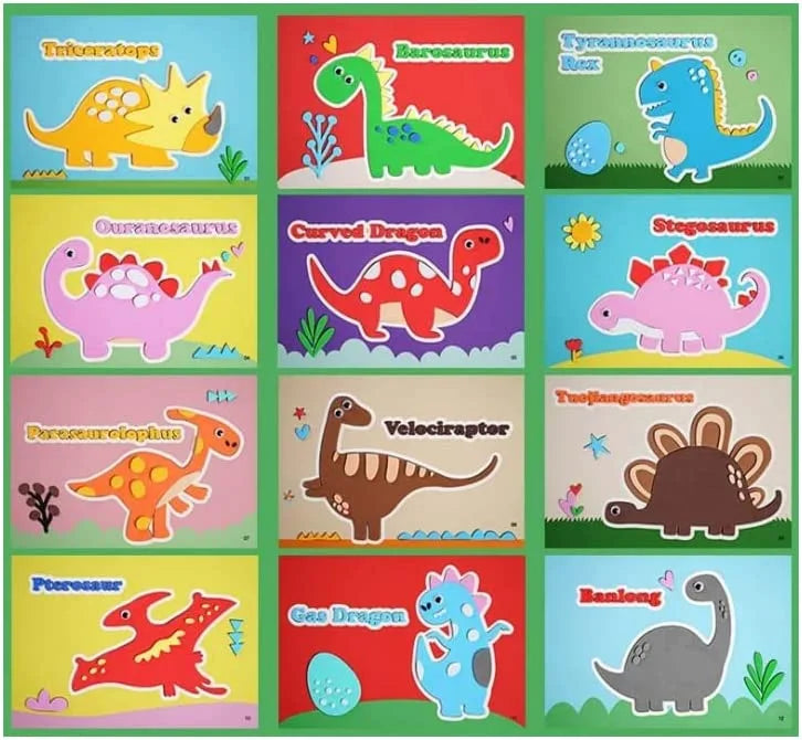 3D Sticker Puzzles (12 Sheets) - Vivareflex Online