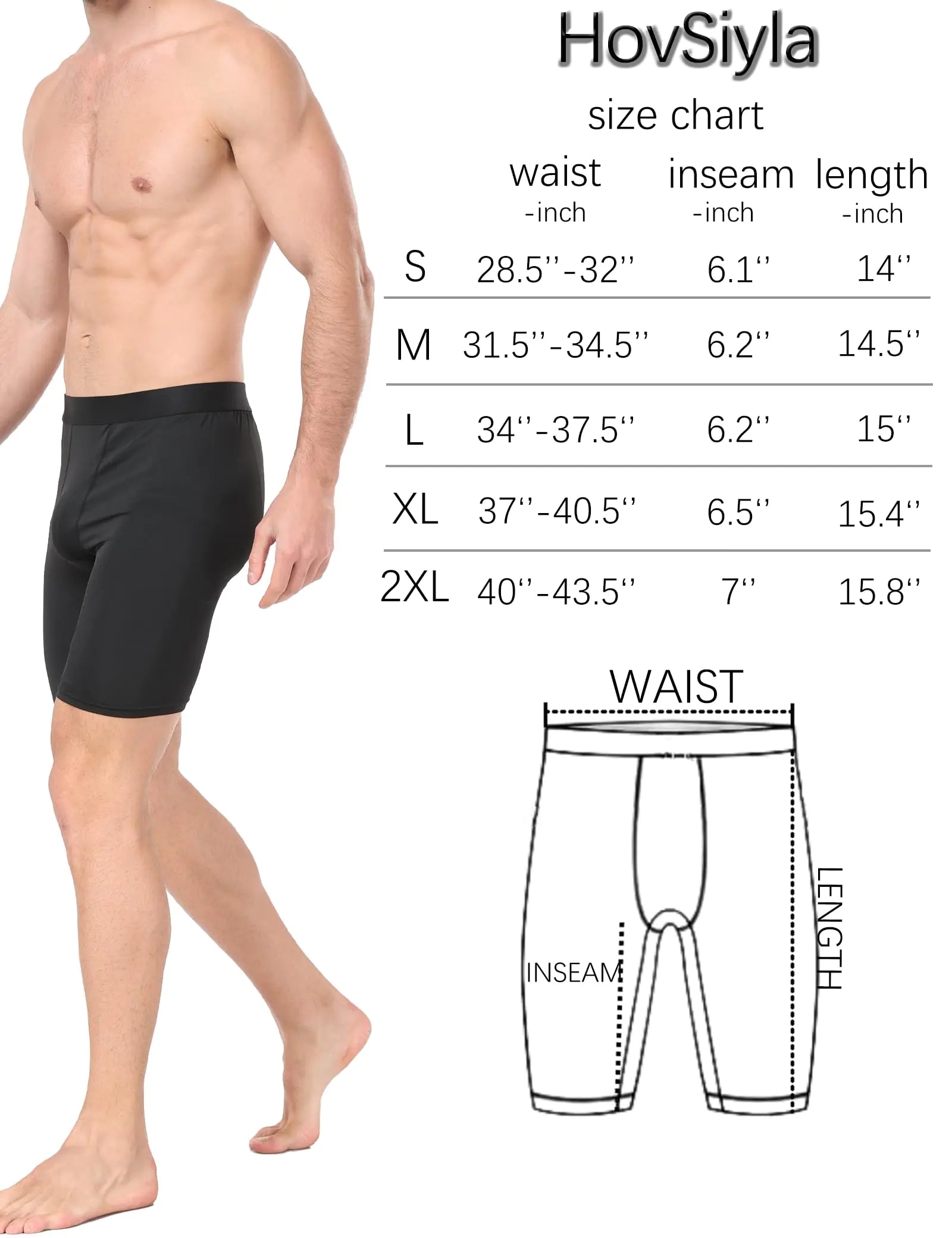 Pantalones cortos de compresión para hombre, ropa interior deportiva de alto rendimiento para entrenamiento, atletismo, correr, pantalones cortos de licra, paquete de 6, color negro, talla pequeña 