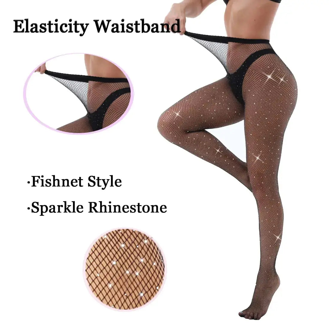 VEBZIN Sexy Sparkly High Waist_Vivareflex_Online