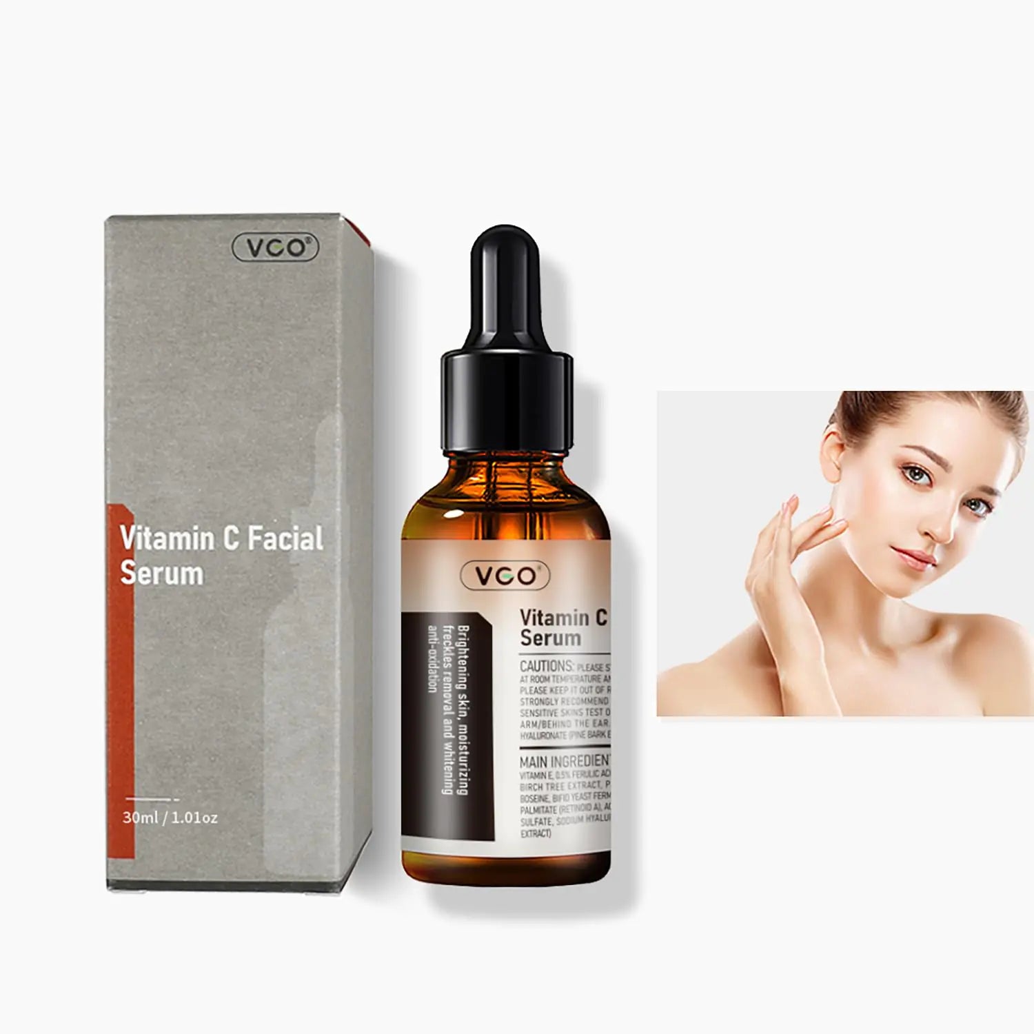 VGO Vitamin C Vitamin E Facial Serum_Vivareflex_Online