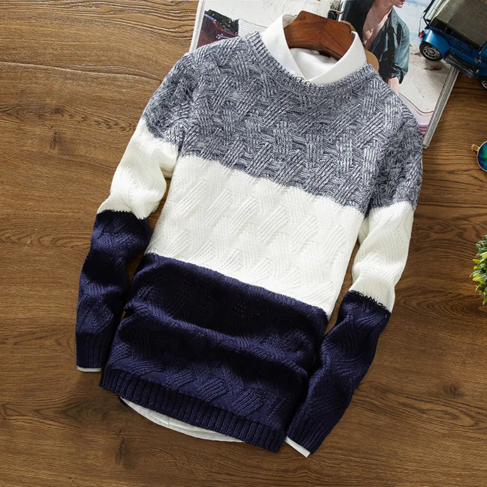 Men Autumn Sweaters O Neck Long Sleeve Vivareflex Online