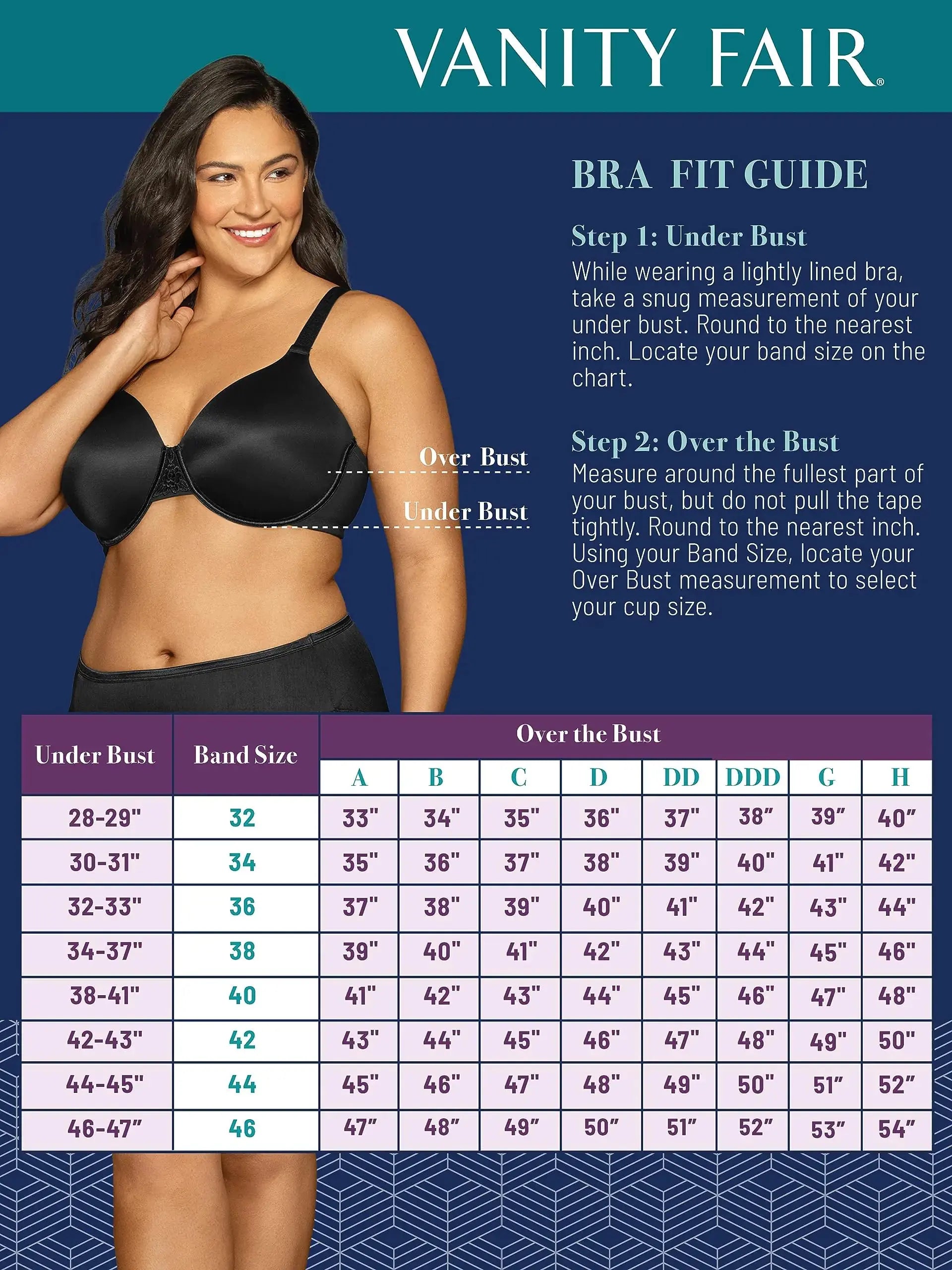 Vanity Fair Women's Full Figure Beauty Back_Vivareflex_Online