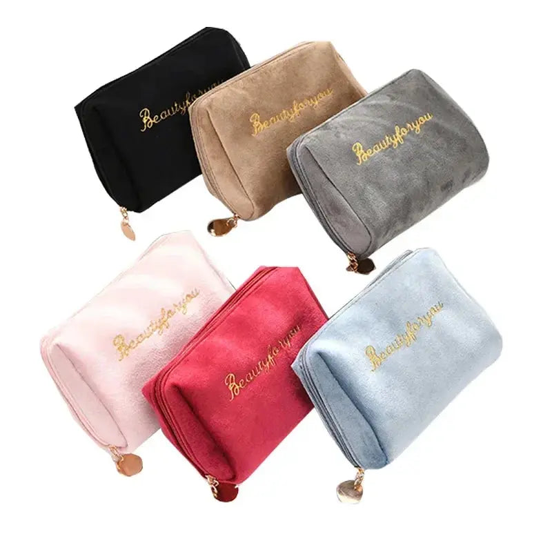 Velvet Portable Lipstick Bag Travel Makeup Pouch Storage Bags Cosmetic Bag Organizer Case Ultimate Bag Store