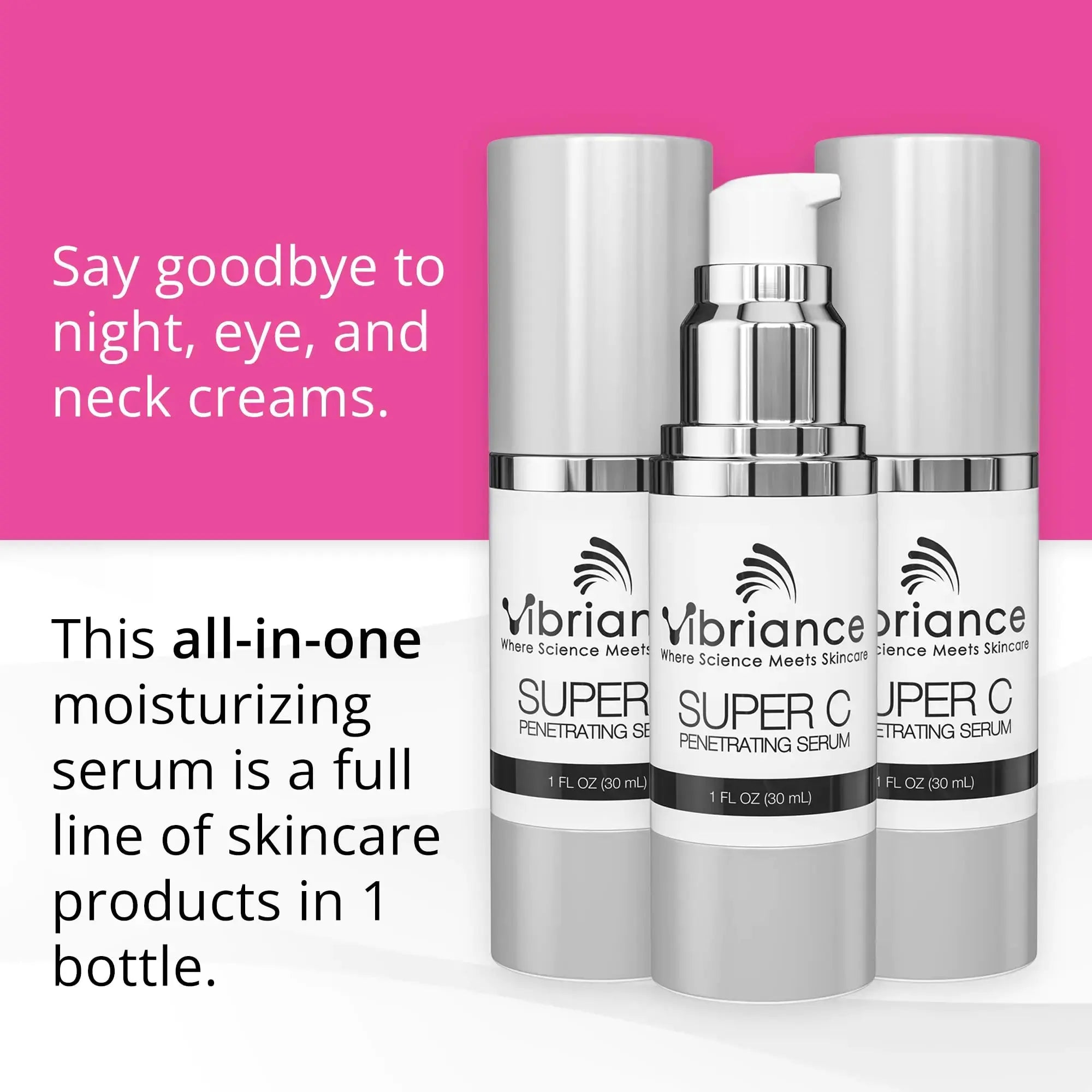 Vibriance Super C Serum Mature Skin | All-In-One Formula Hydrates_Vivareflex_Online