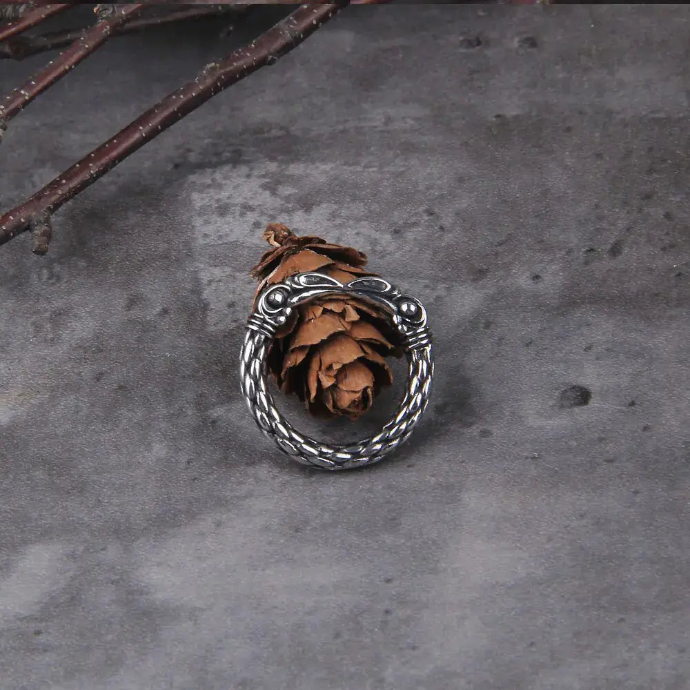 Viking Men Two Entwined Ravens Ring Norse Mythology Vivareflex Online