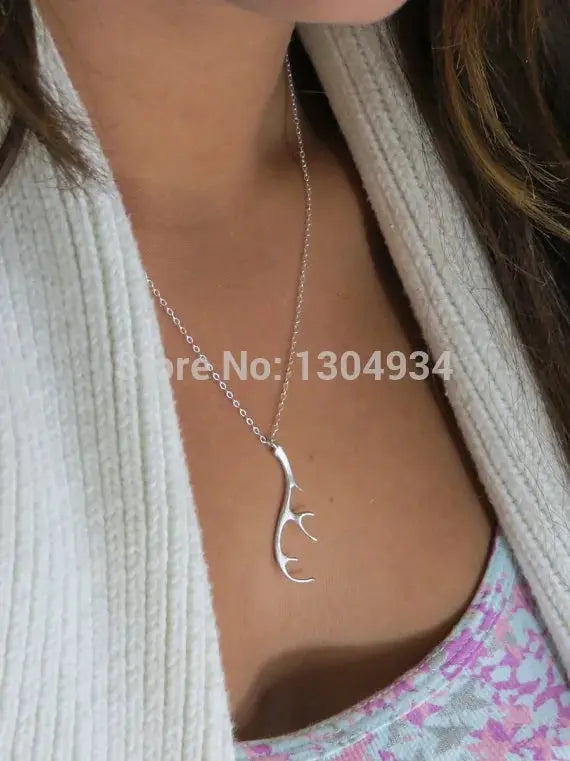 Vintage Deer Antler Necklace for Women Vivareflex Online