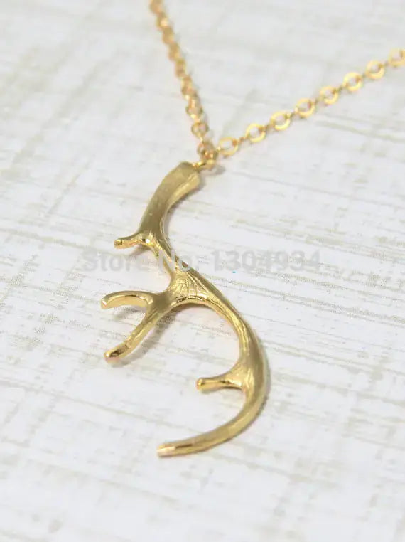 Vintage Deer Antler Necklace for Women Vivareflex Online