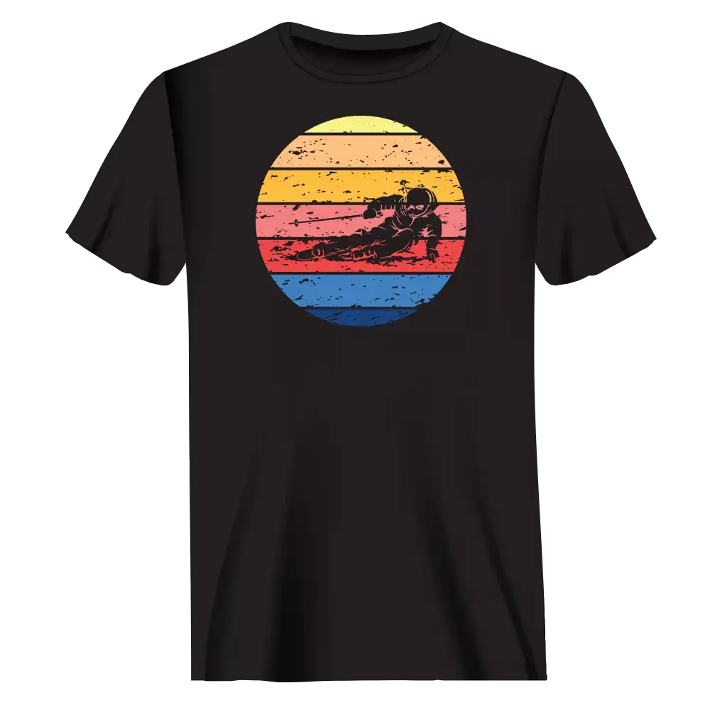 Vintage Skier T-Shirt for Men Vivareflex Online