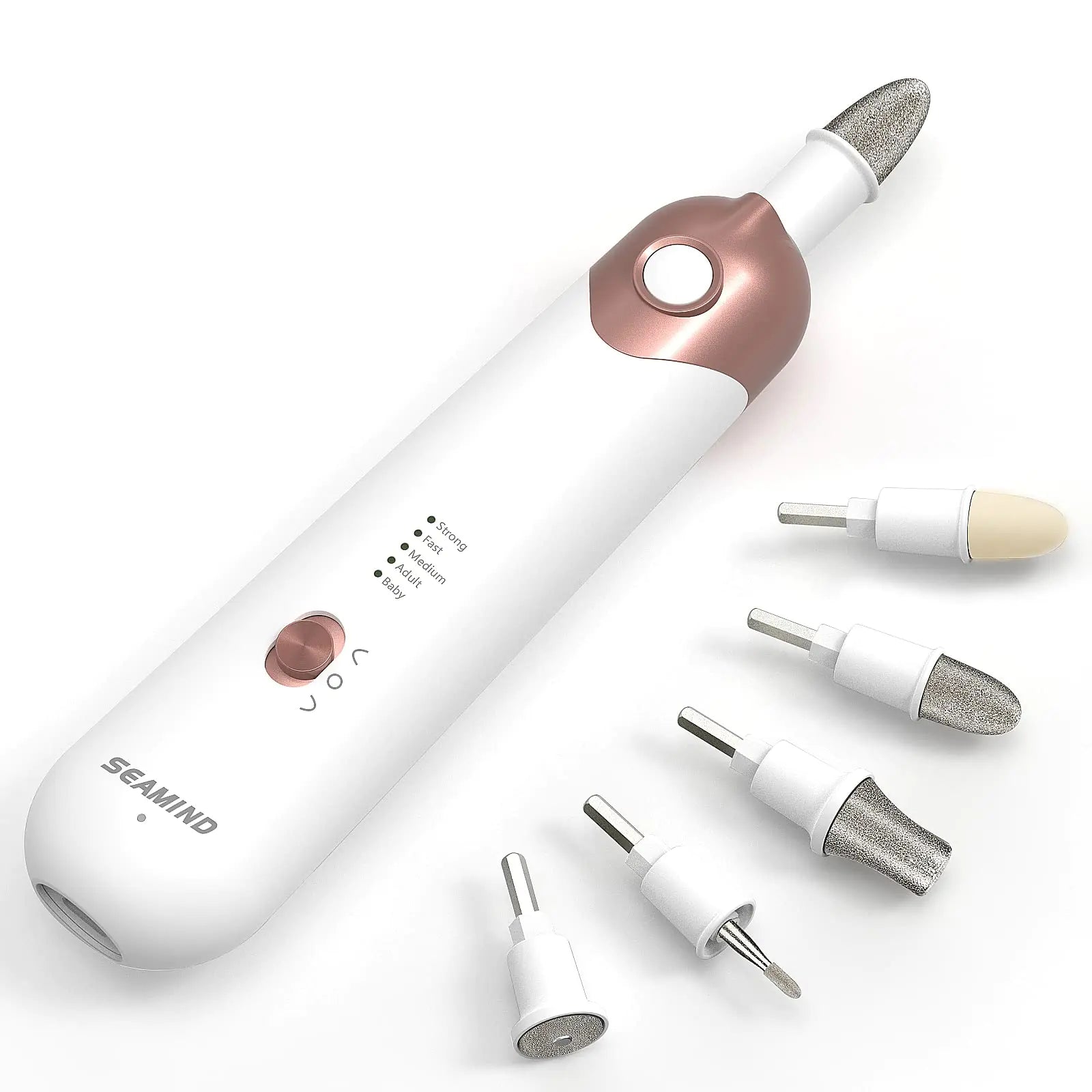 Electric Manicure Pedicure Kit, Electric Nail File for Natural Nails,Nail Grinder for Thick Nails,Hand & Foot File Trimmer Buffer Tools - Vivareflex Online