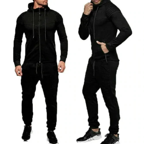 2 Pieces Autumn Running Tracksuit Men Vivareflex Online