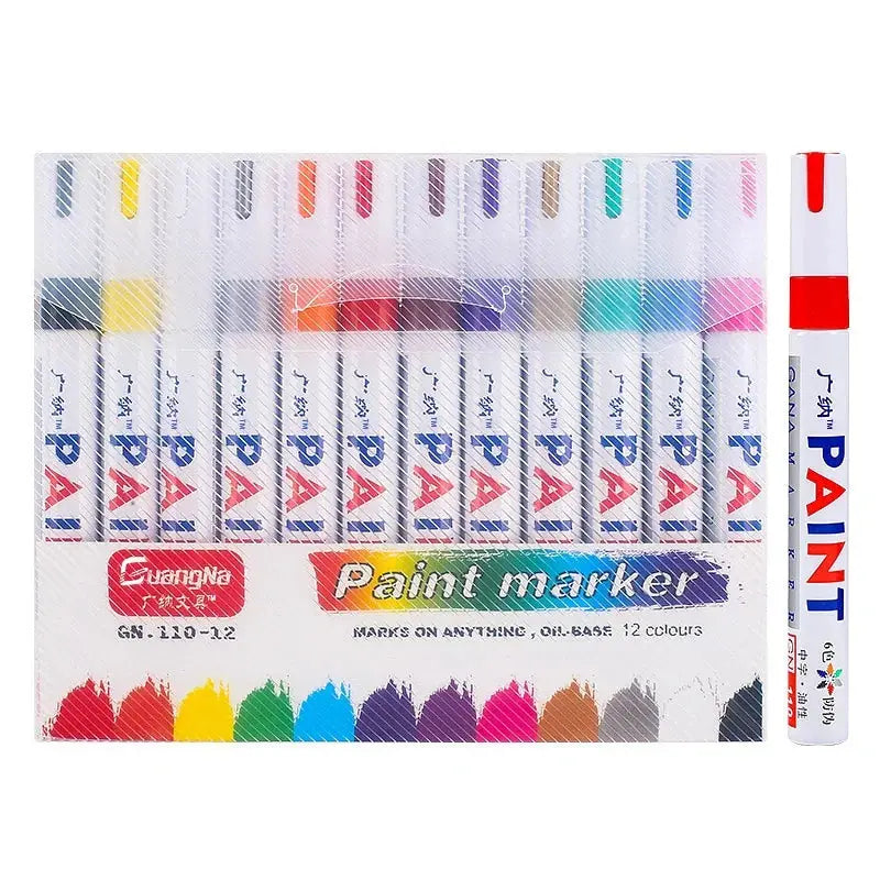 Waterproof Paint Markers – Vibrant, Durable, and Versatile - Vivareflex Online