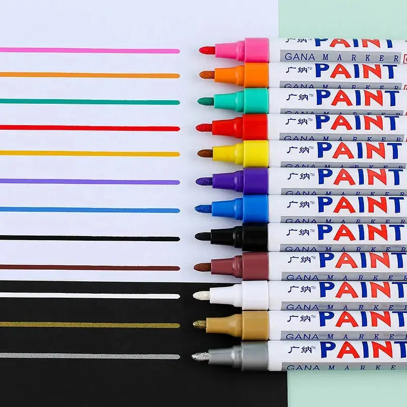 Waterproof Paint Markers – Vibrant, Durable, and Versatile - Vivareflex Online